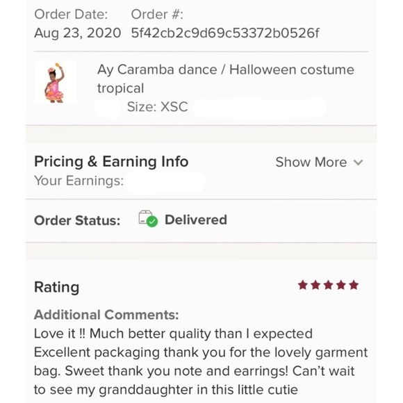 Flower fairies lullaby dance / Halloween costume - Picture 5 of 5